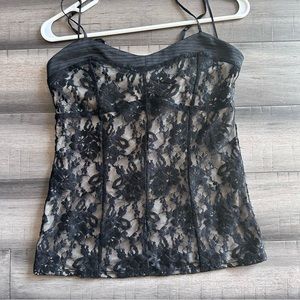 Express clothes , black lace, blouse, tank top